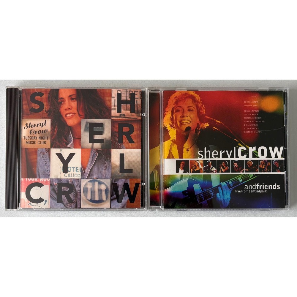 Sheryl Crow CD Lot Tuesday Night Music Club & Live From Central Park 2 Discs